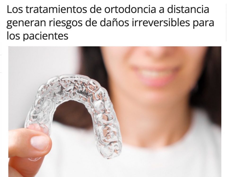 Ortodoncia a distancia en el Dentista destacada Moderno